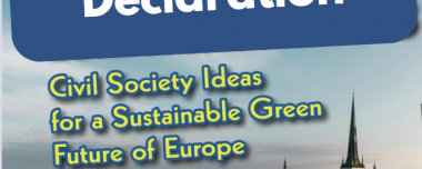 Tallinn Declaration "Social Transformation, Climate Change, and Environmental Protection"